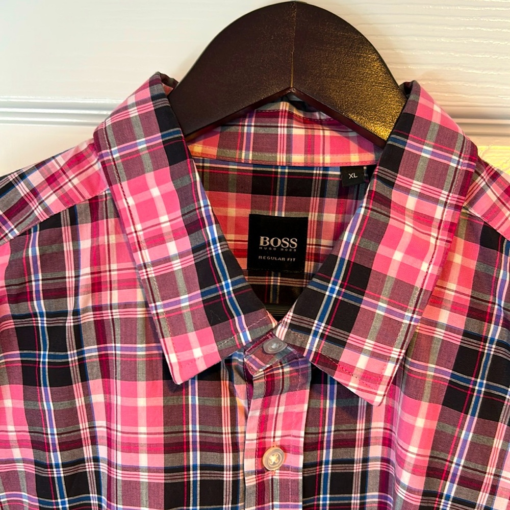 Boss Casual Sport Shirt (Men’s Regular Fit XL)